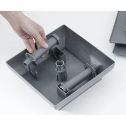 Serviteur 3 niveaux gris anthracite^Gifi Sale