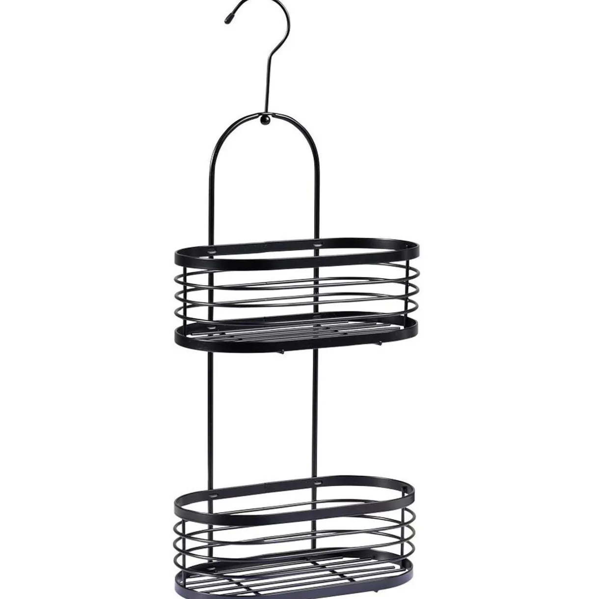 Outlet Gifi Serviteur de douche 2 niveaux métal noir