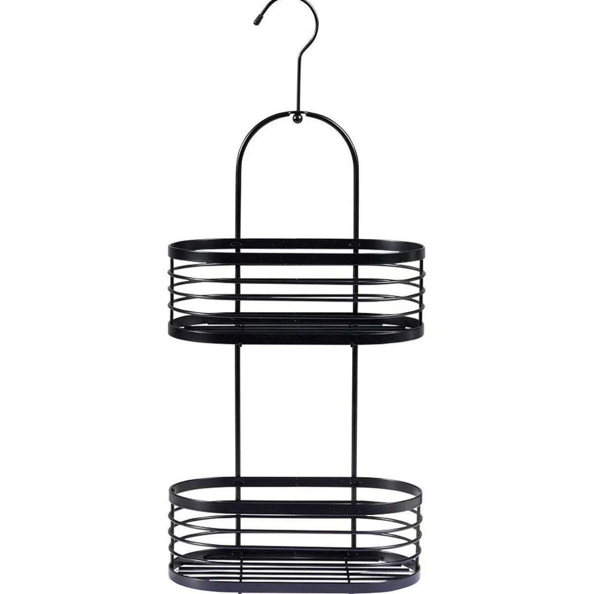 Outlet Gifi Serviteur de douche 2 niveaux métal noir