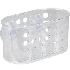 New Gifi Serviteur de douche à ventouse ajouré transparent