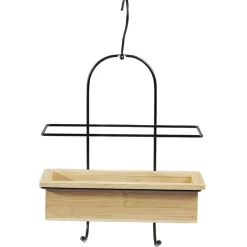 Best Gifi Serviteur de douche bambou avec crochets