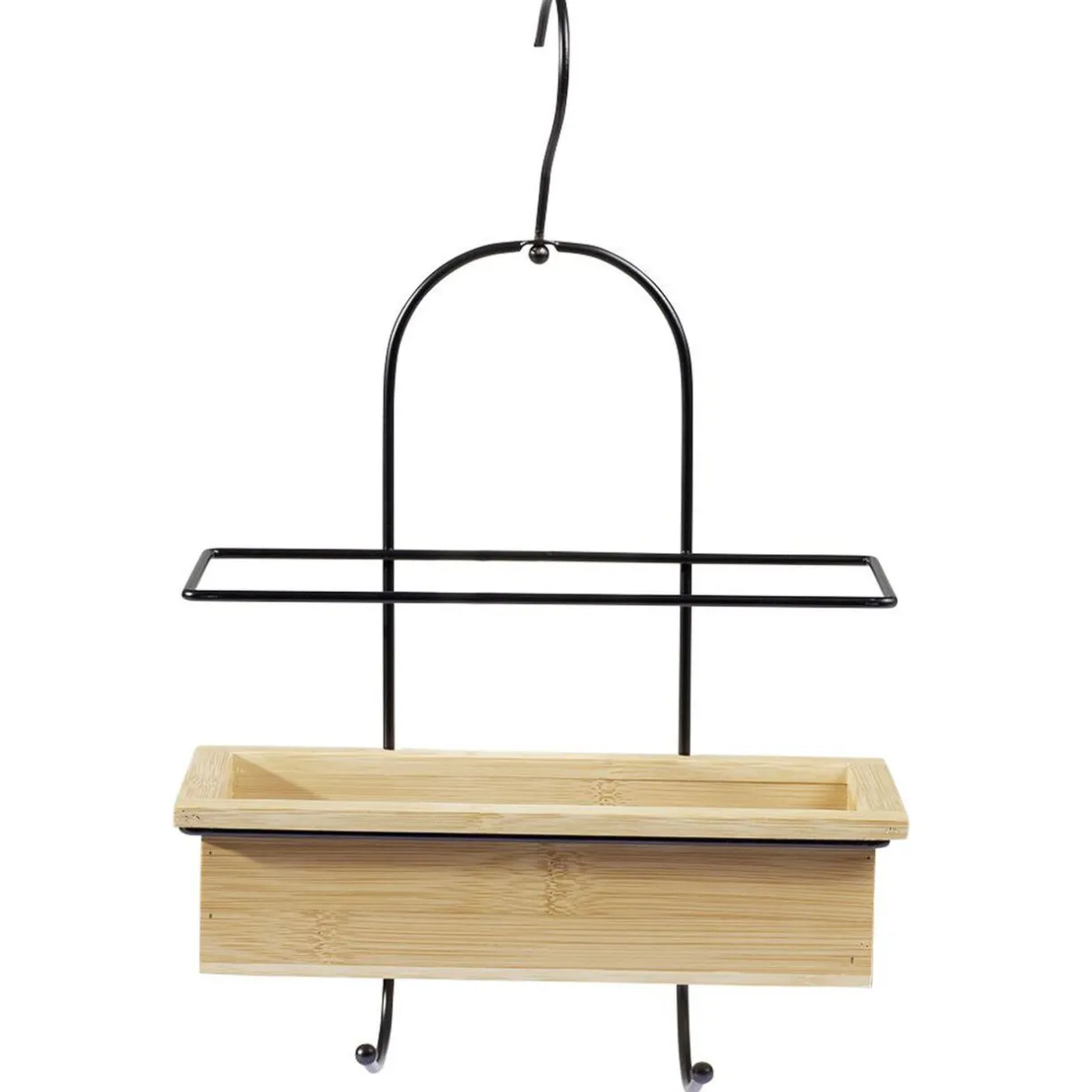Best Gifi Serviteur de douche bambou avec crochets