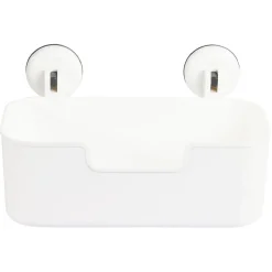 Best Gifi Serviteur de douche blanc fixation ventouses