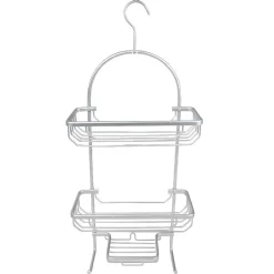 Clearance Gifi Serviteur de douche gris alu à accrocher 3 niveaux