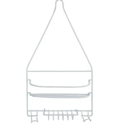 Gifi Serviteur de douche métal blanc