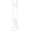 Clearance Gifi Serviteur WC blanc support papier et brosse