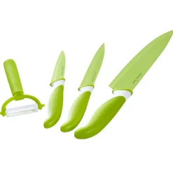 Set 3 couteaux et éplucheur^Gifi Clearance