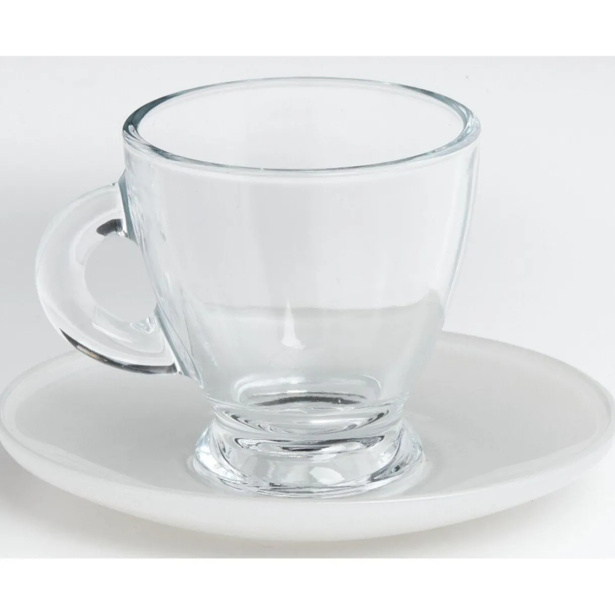 Set 6 tasses expresso nacré et doré 9 cl^Gifi