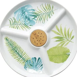 Set apéritif porcelaine design jungle^Gifi Hot