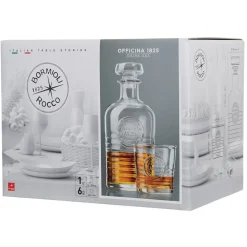 Set carafe et 6 verres à rhum Bormioli Rocco^Gifi Best
