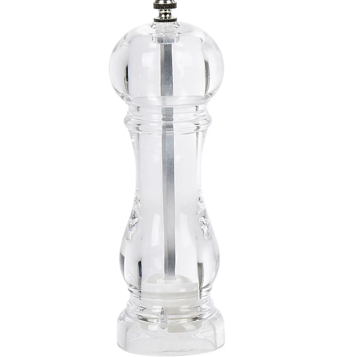 Set de 2 moulins poivre et sel gris transparent^Gifi Clearance