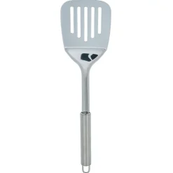 Set de 6 ustensiles de cuisine avec support inox gris Ø16xH40,5cm^Gifi Discount