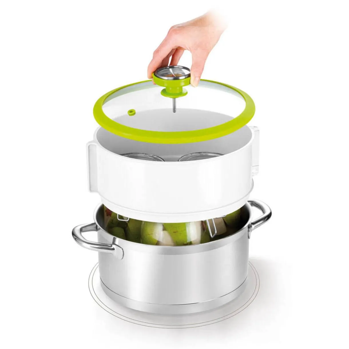 Set de mise en conserve avec thermomètre intégré^Gifi Hot