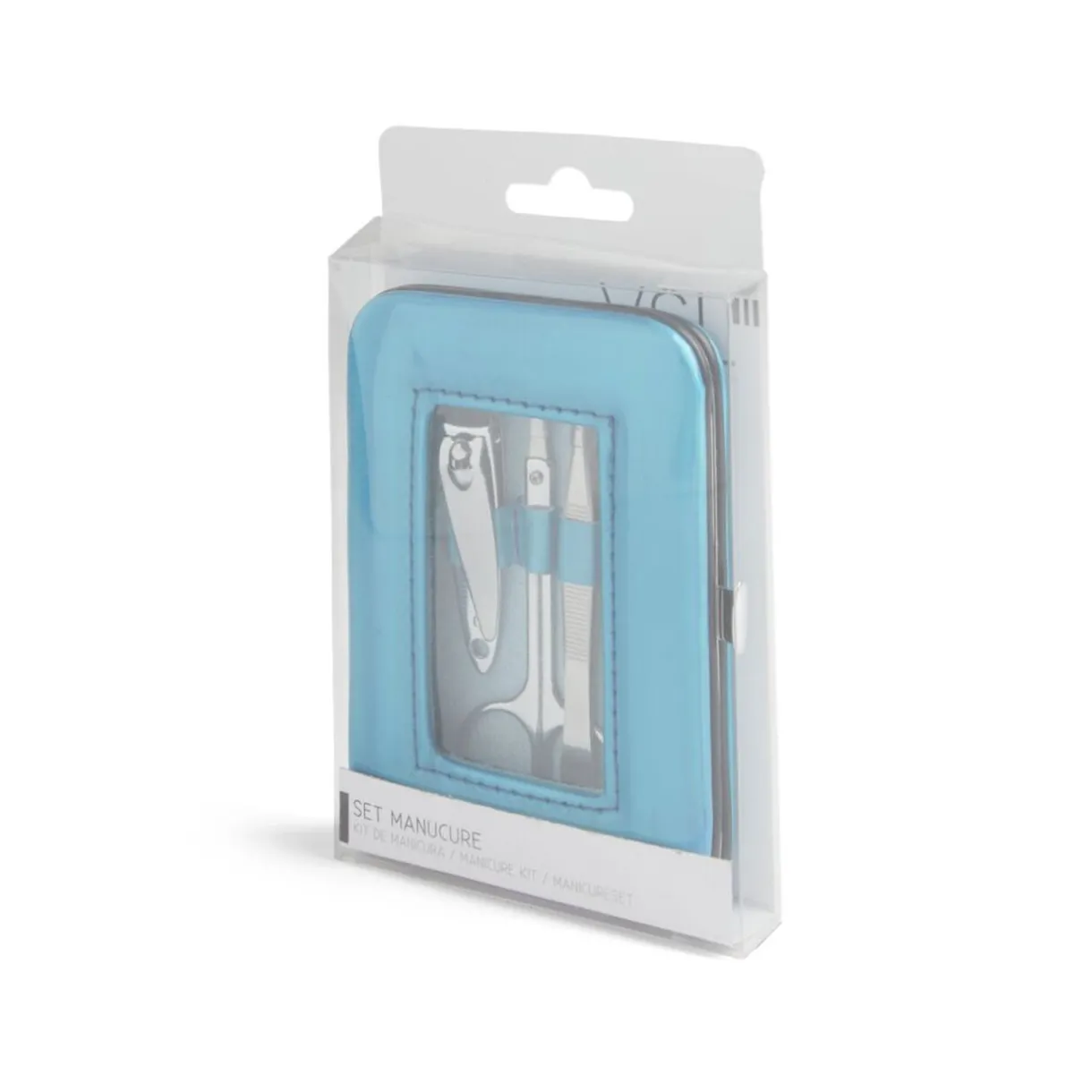 Best Gifi Set manucure 5 pièces avec trousse iridescente - 4 modèles