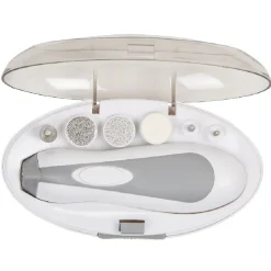 Clearance Gifi Set manucure gris et blanc 8 pièces