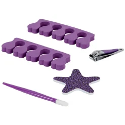 Gifi Set pédicure 5 pièces orange