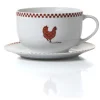 Set petit déjeuner en porcelaine design poule^Gifi New