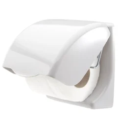 Hot Gifi Set plastique pour toilettes abattant dérouleur papier brosse WC