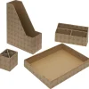 Rangement|Gifi Set rangement de bureau en carton