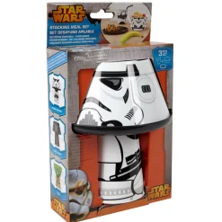 Set repas empilable 3 pièces Star Wars blanc^Gifi Best