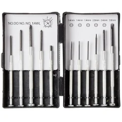 Discount Gifi Set tournevis de précision 11 pièces