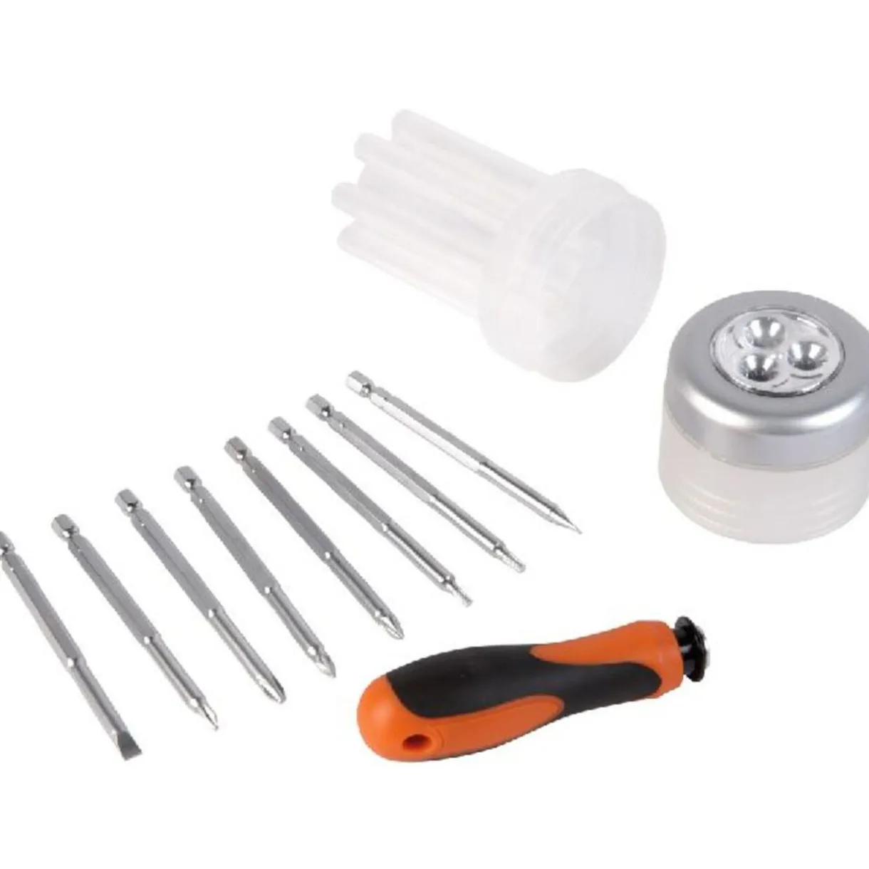 Outlet Gifi SET TOURNEVIS ET LAMPE LED