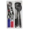 Set ustensile de cuisine 11 pièces avec bac de rangement^Gifi Discount
