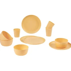 Set vaisselle plastique 12 pièces^Gifi
