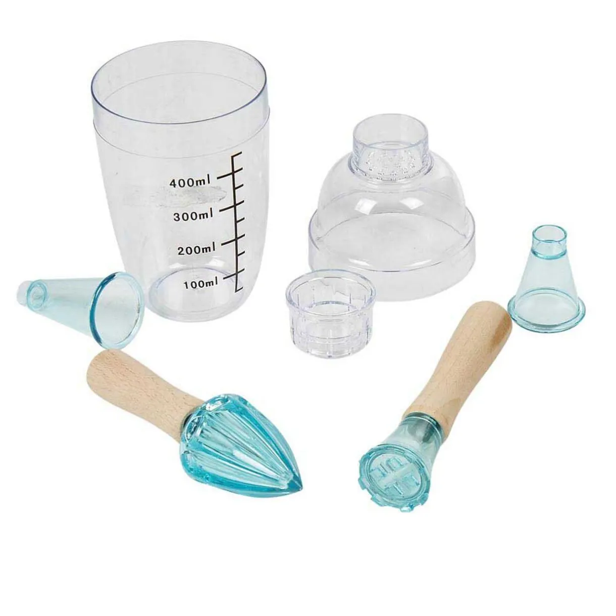 Shaker à cocktail plastique et bois^Gifi Hot