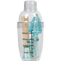 Shaker à cocktail plastique et bois^Gifi Hot