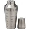 Shaker cocktail recettes acier gris^Gifi Outlet