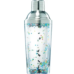 Shaker gris et transparent avec paillettes^Gifi Clearance