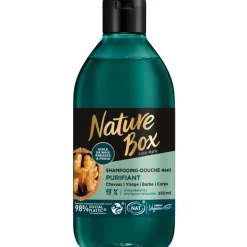 Outlet Gifi Shampoing douche 4 en 1 pour Homme à l'huile de noix Nature Box 250ml