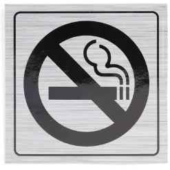 Sale Gifi Signalétique adhésive "Interdiction de fumer" - 8x8 cm