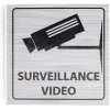 New Gifi Signalétique adhésive "Surveillance vidéo" - 8x8 cm
