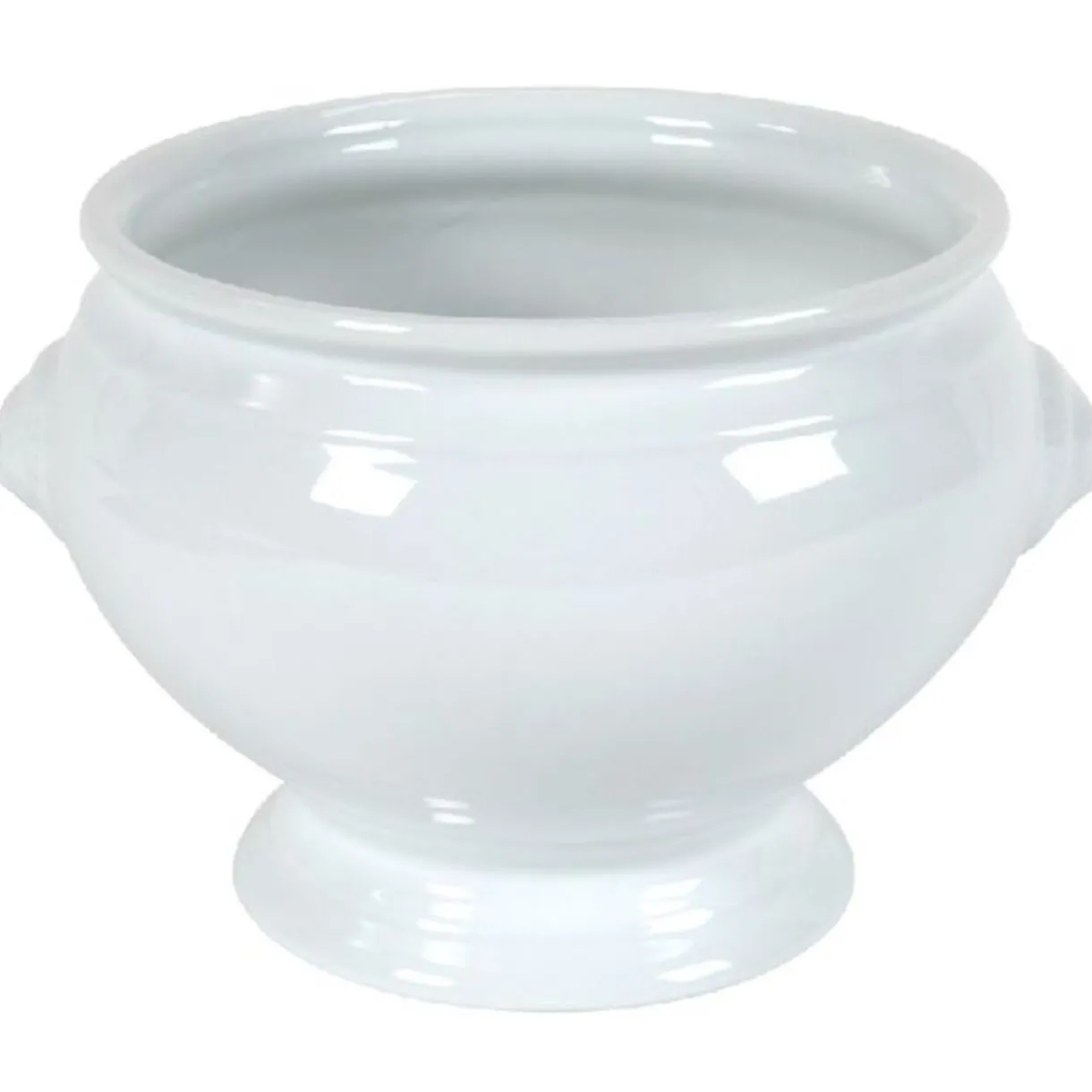 Soupière tête de lion porcelaine^Gifi