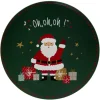 Sous assiette à motif Père Noël Ø33 cm^Gifi Clearance