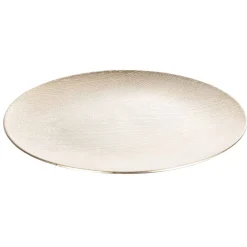 Sous assiette plastique effet bois^Gifi Online