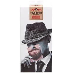 Sous bock papier imprimés x10^Gifi Discount