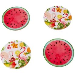 Sous verre décor exotique X 4^Gifi Discount