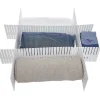 Rangement|Gifi Séparateur de tiroir plastique blanc modulable