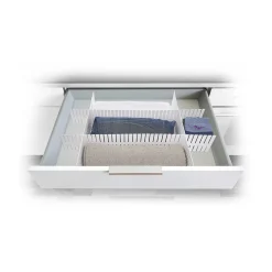 Rangement|Gifi Séparateur de tiroir plastique blanc modulable