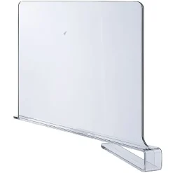 Rangement|Gifi Séparateur d'étagère transparent x2