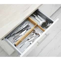 Séparateur extensible de tiroir bambou naturel x2^Gifi Clearance