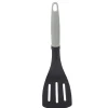Spatule ajourée polyamide manche en polypropylène gris noir^Gifi Online