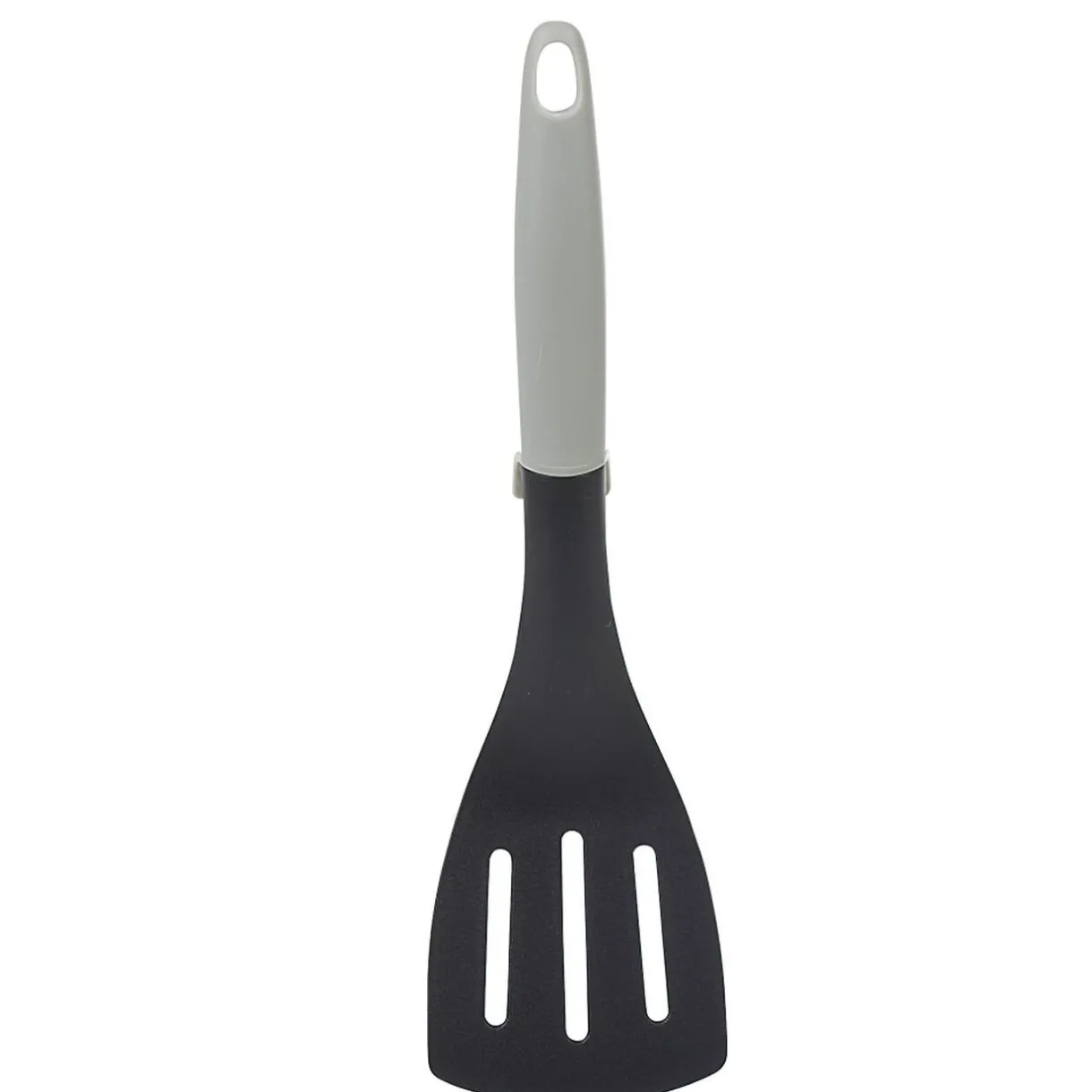 Spatule ajourée polyamide manche en polypropylène gris noir^Gifi Online