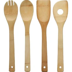 Spatule de cuisine en bambou x3^Gifi Online