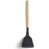 Spatule de cuisine en silicone avec manche en bois L.31cm^Gifi New