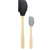 Spatule en silicone avec manche en bois x2^Gifi Clearance