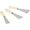 Gifi Spatule inox x3 largeur 30, 50 et 80 mm